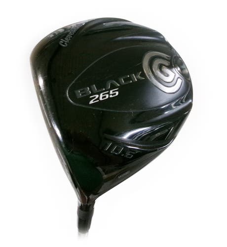 LH Cleveland Golf Black 265 10.5* Driver Graphite Miyazaki 39g Senior Flex