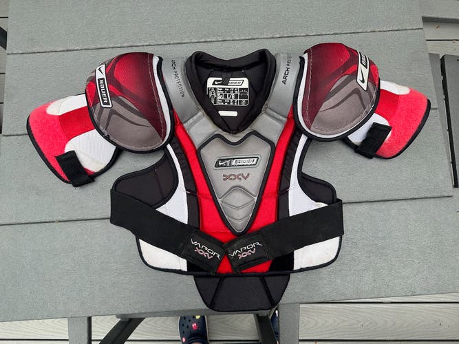Used Large Senior Bauer Vapor XXV Shoulder Pads