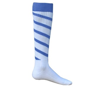 Red Lion Adult Unisex Cyclone 7665 Size Medium White Blue Athetic Socks NWT