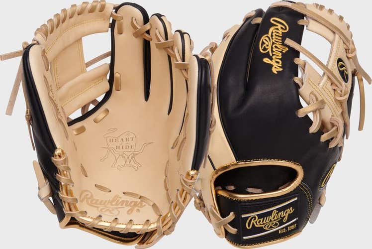 Rawlings Heart of the Hide PROR234U-2C ContoUR Fit Infielder's Baseball Glove 11.5" (New)