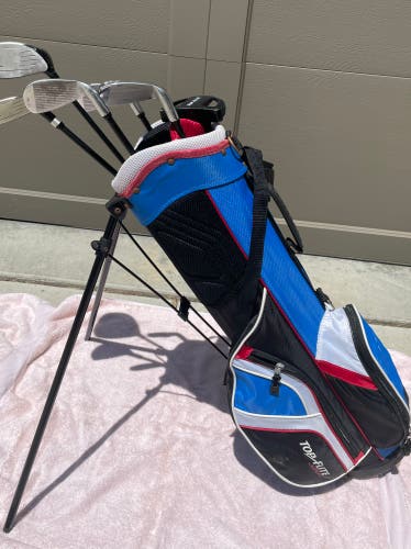 Used Top Flite Left Hand Junior 6 Pieces Top Flite Junior Clubs (Full Set)