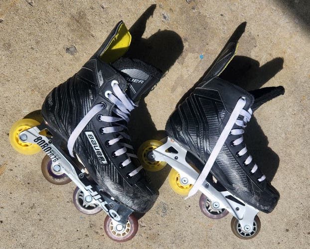 Used  Bauer Regular Width Size 8 RS Inline Skates