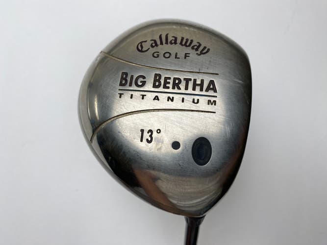 Callaway 2004 Big Bertha Driver 13* Gems 55g Ladies Graphite Womens RH