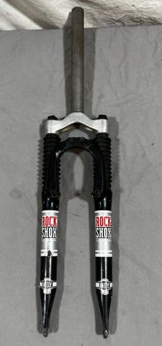 Vintage Rockshox Indy S 26" QR Rim Brake Suspension Fork 245mm 1-1/8" Steerer
