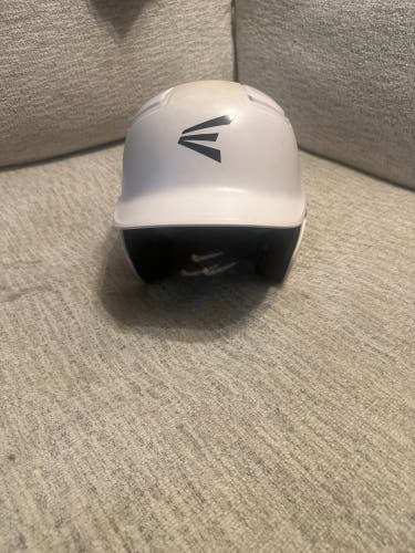 White Easton Baseball Helmet
