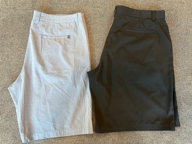 Travis Mathew and Nike Golf shorts bundle size 40