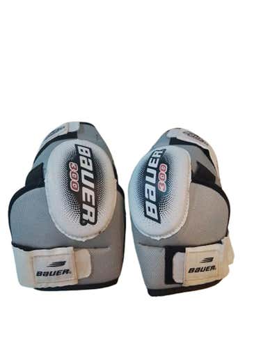 Used Bauer 300 Lg Hockey Elbow Pads