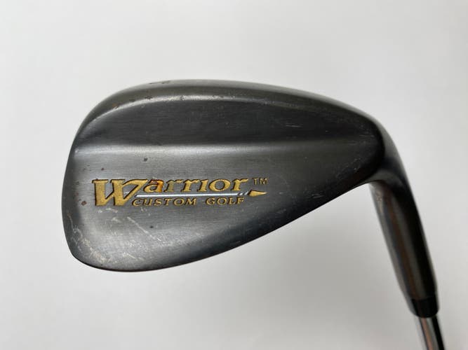 Warrior Black Lob Wedge LW 60* Wedge Steel Mens -1" RH