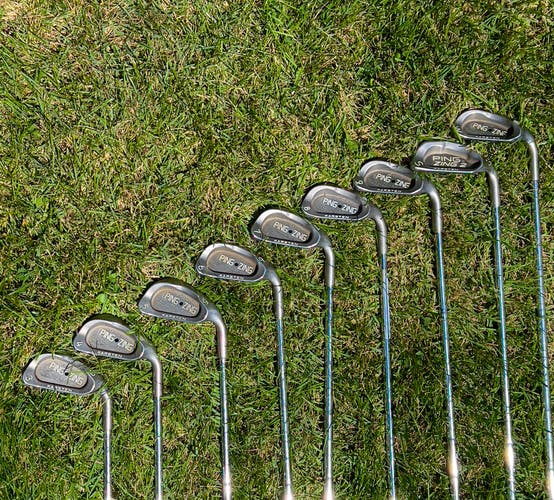 Ping Zing Black Dot Irons Set | 9 Clubs: 3-SW | Great for Beginners/Intermediate