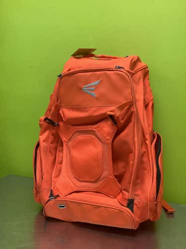 Used Easton Orange Backpack Baseball And Softball Equipment Bags