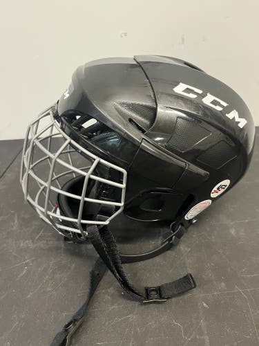 Used Small CCM FL40 Hockey Helmet Combo With Cage
