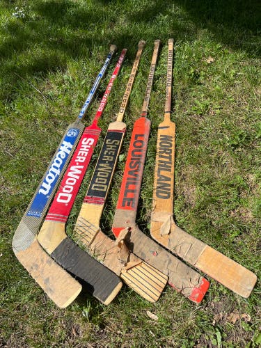 Vintage Goalie Sticks
