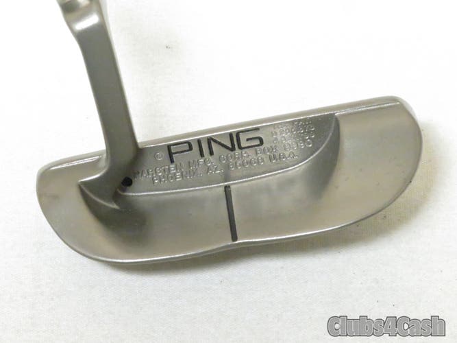 PING B60 Classic Stainless Steel Putter Black Dot Slight Arc 35" +Cover ... MINT