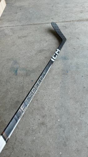 Used P29M 75 Flex FT6 Pro CCM Left Hand Pro Stock Jetspeed Hockey Stick Senior