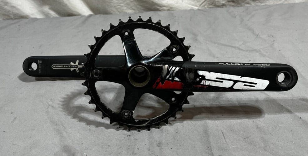 FSA Energy 172.5mm Hollow Forged Crankset 36-Tooth Chainring Fast Shipping