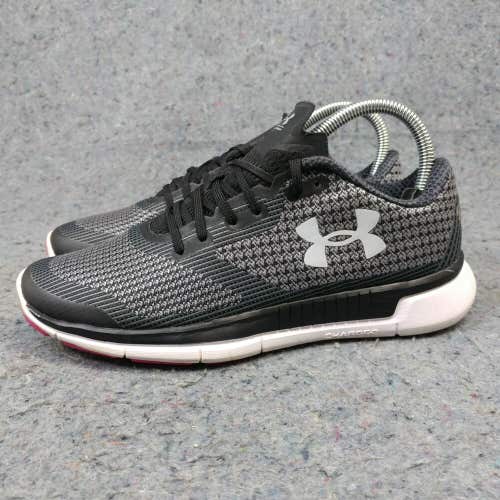 Under Armour Charged Lightening Womens 7.5 Shoes Low Top Sneakers Black UA