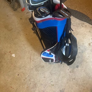 Used Junior Top Flite Right Handed Junior 8 Pieces Top Flite Junior Clubs (Full Set)