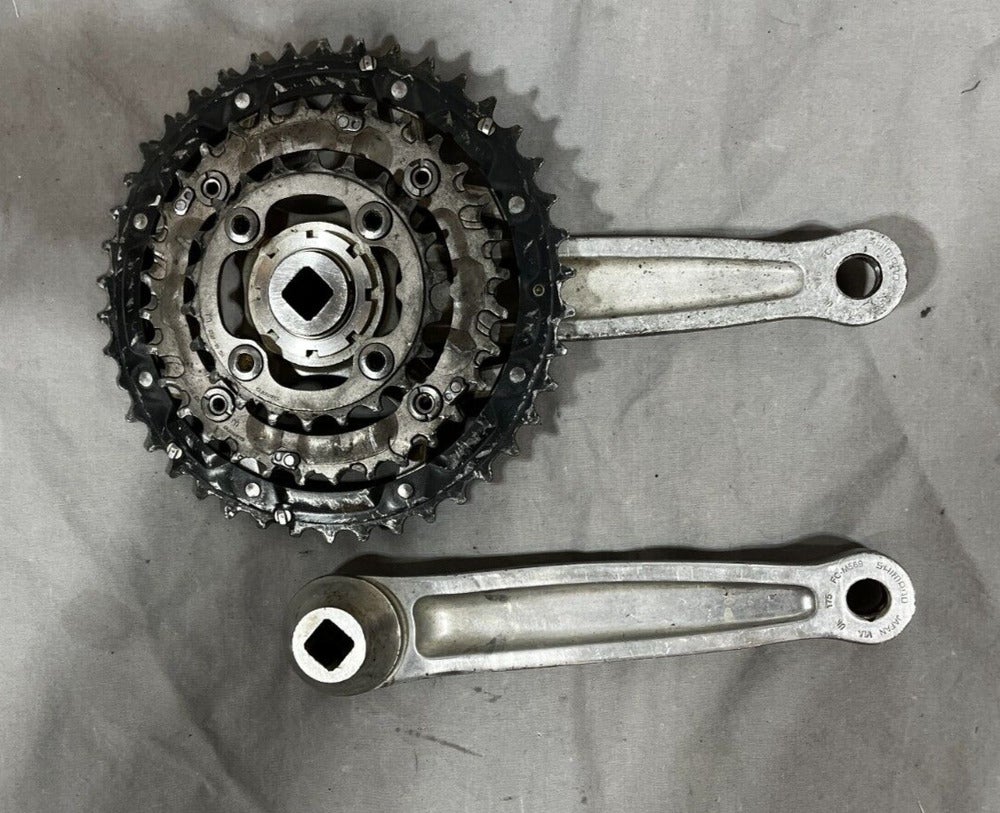 Vintage Shimano Deore LX FC-M569 175mm 44/32/22 Mountain