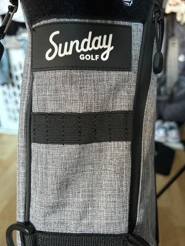 Par Three Sunday Golf Bag, Heather gray NEW