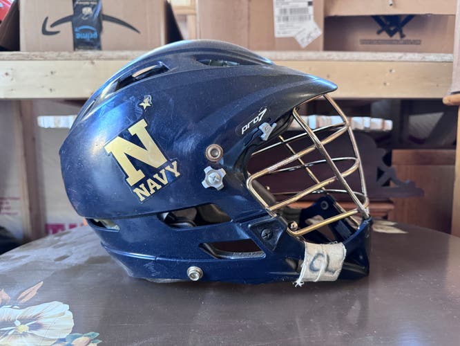 Authentic Game-Worn Naval Academy Pro-7