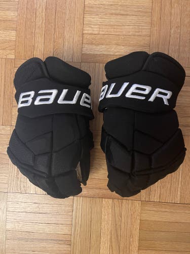 Pro Stock Bauer Supreme 2S Pro Gloves Black 13 Inch Dallas Stars