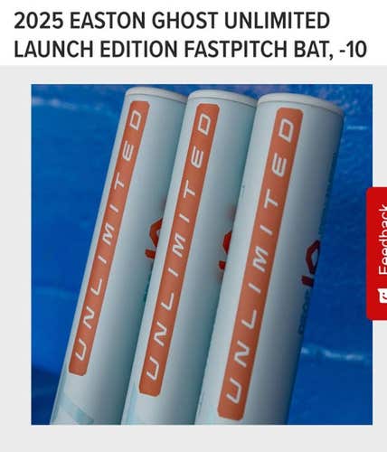 New Easton Ghost Bat Composite 23 oz 33"