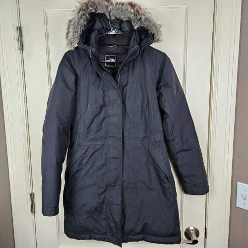 The North Face Arctic Parka Down Waterproof Winter Jacket Black Women's Size: S
