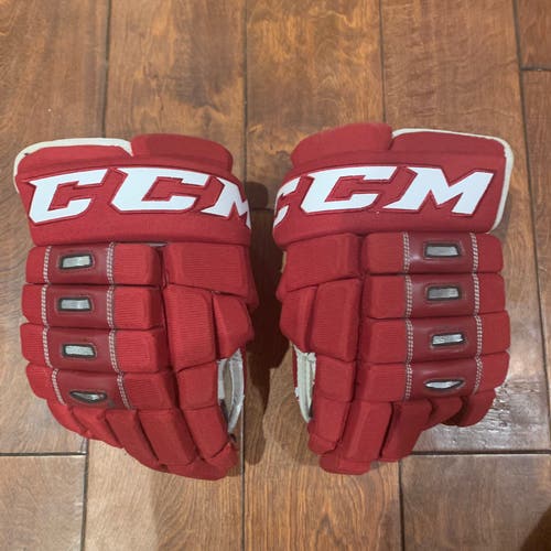 13” CCM Brick Red 4R Pro II Gloves *READ FULL DESCRIPTION*