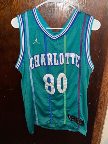 Nike Connect Jordan NBA Charlotte Hornets Proof Basketball Jersey Mens Size 48 Used
