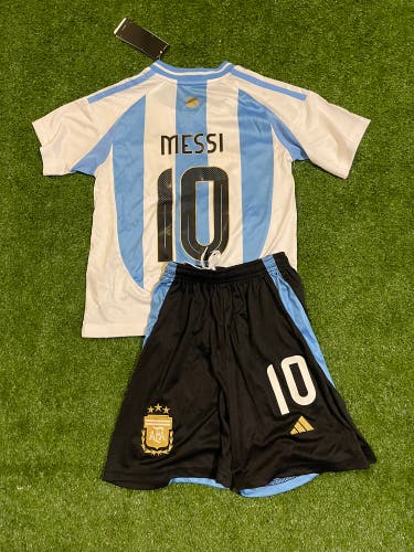 Argentina Messi Kids Uniform Kit