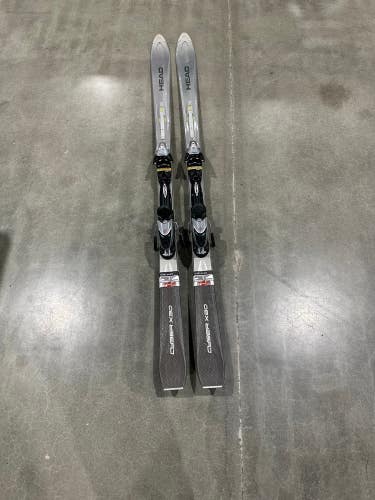 Used Men's HEAD cyber x30 170 cm All Mountain Skis With Bindings
