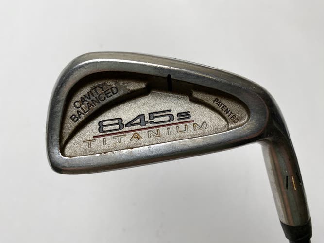 Tommy Armour 845S Titanium Face Single 6 Iron G Force 3.3 Regular Graphite RH