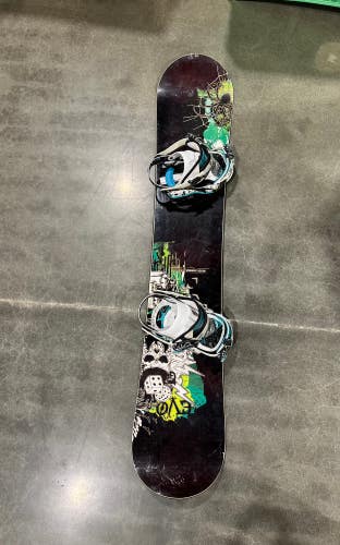 Used Men's Never Summer Snowboard All Mountain Without Bindings Medium Flex Directional Twin