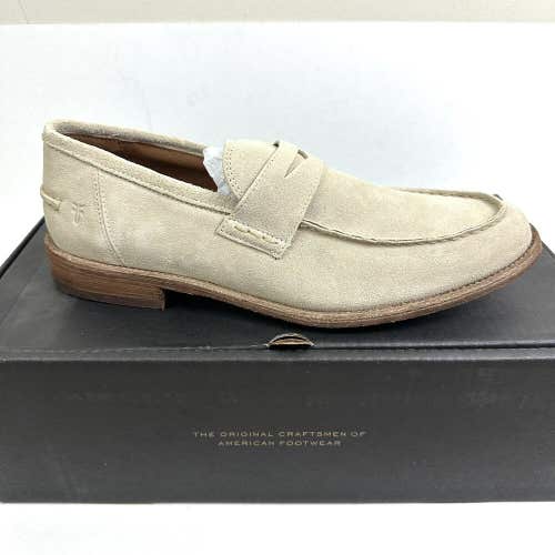 NIB Frye Tyler Penny Loafers Almond Dress Casual Shoes Suede Size 11 M