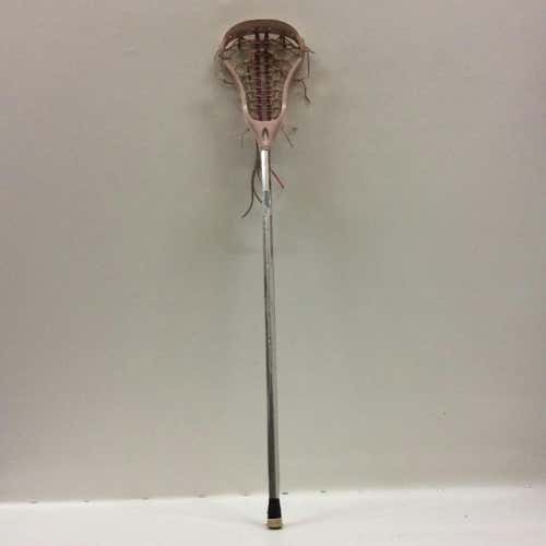 Used Warrior Tantrum Aluminum Womens Complete Lacrosse Sticks