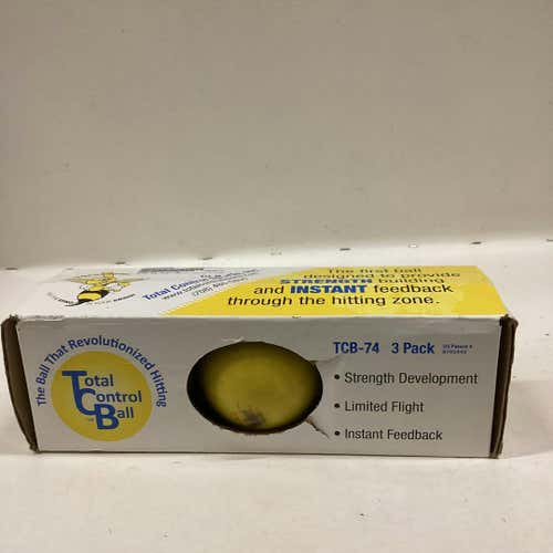 Used Total Control Tcb-74 3 Pack Baseball And Softball Training Aids