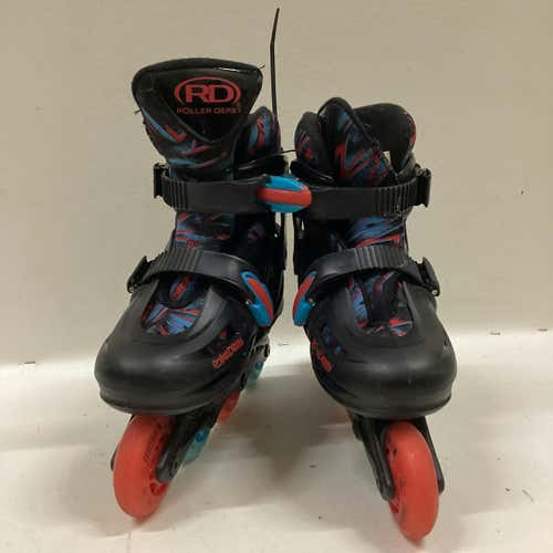 Used Rollerderby Adjustable Adjustable Inline Skates - Rec And Fitness