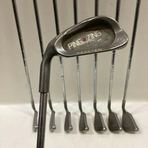 Used Ping Zing Red Dot 3i-pw Steel Iron Sets