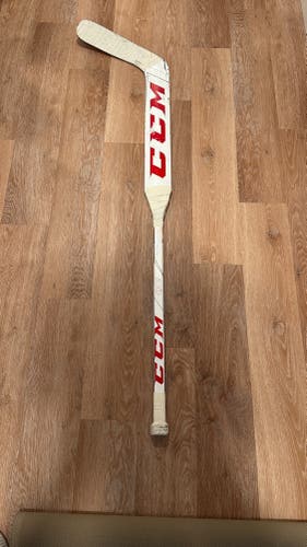 Used CCM Axis Goalie Stick | Heel Curve | Custom Shaved Paddle