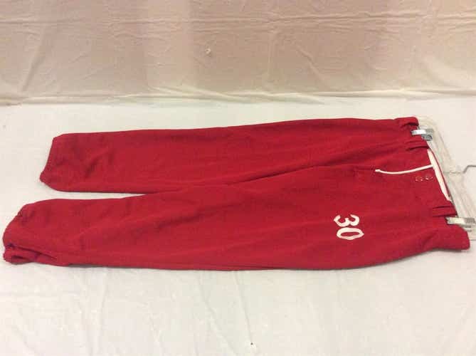 Used Alleson L Red Sb Pant Womens