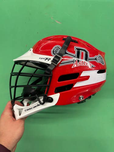 Red Used Adult Cascade CPV-R Helmet