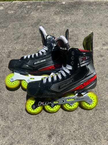 Used Bauer Vapor X2.9 - Senior Size 9.5R Inline Hockey Skates