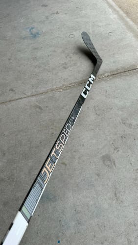 Used P28 80 Flex FT6 Pro CCM Left Hand Pro Stock Jetspeed Hockey Stick Senior