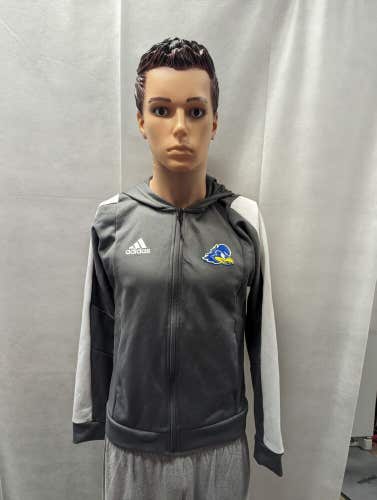 Delaware Blue Hens Adidas Full Zip Hooded Jacket Women's M NCAA