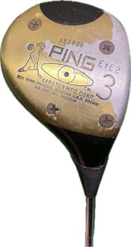 Ping Eye 2 3 Wood ZZ Lite Stiff Flex Steel Shaft RH 42”L