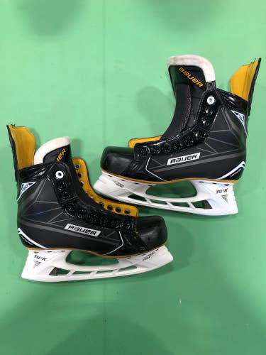 Used Intermediate Bauer Supreme S160 Hockey Skates (Regular) - Size: 5 (No Blades)