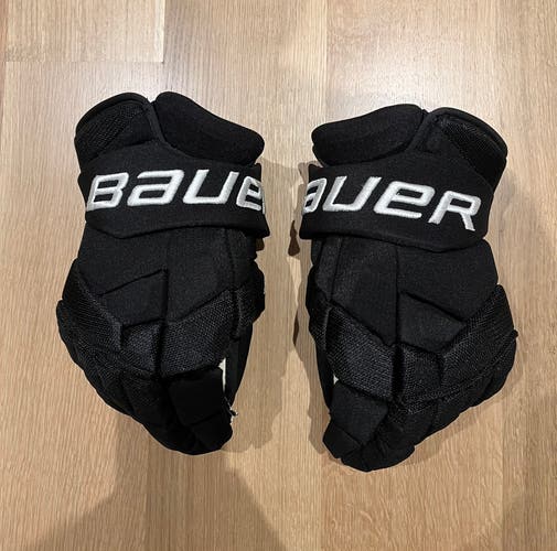 Pro Stock Bauer Supreme 2S Pro Gloves Black 13 Inch Dallas Stars