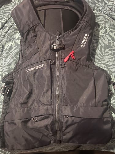 Used Dakine Poacher RAS Vest w/ Airbag & Air Tank Backpack