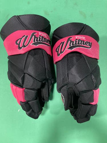 Used Senior PINK WHITNEY Barstool Sports Gloves 14"