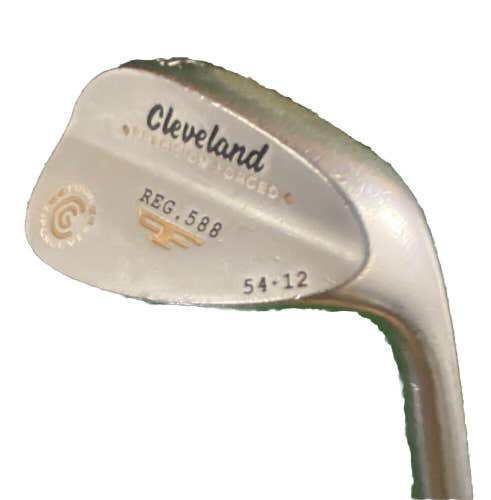 Cleveland 588 Tour Zip Grooves Forged Sand Wedge 54*12 2-Dots Stiff Steel 35" RH